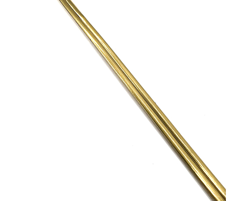 Лента самоклеющаяся витражная СДВОЕННАЯ 2 мм, цвет золото глянцевое, 1 м