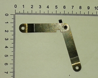 Петля ограничитель открывания для шкатулки, цвет бронза, 64*10 мм, 360°,  1 шт