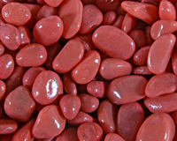 Грунт-галька декоративный красный, 100 гр