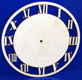 Заготовка для часов  Римский циферблат,  24,5 см