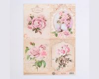 Декупажная карта Ladies life, 21 × 29,7 см, 1 шт