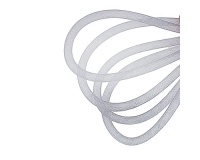 Регилин (сетка ювелирная жёсткая) круглый, d=8мм, цвет серый, 1 м