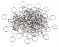 Колечки соединительные из нержавеющей стали, 5*0,5 мм, 10 шт