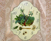 Часы настенные «Травы Прованса»