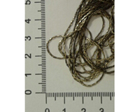 Цепочка тонкая КОБРА, цвет бронза, 0, 5 м